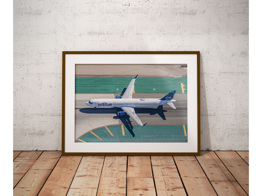 Plakat Airbus A321 jetBlue