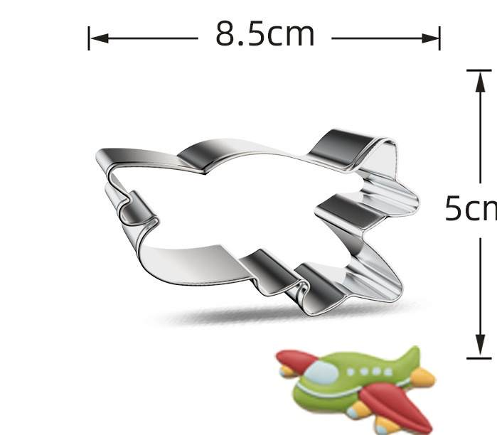 Airplane Helicopter Cookie Cutter