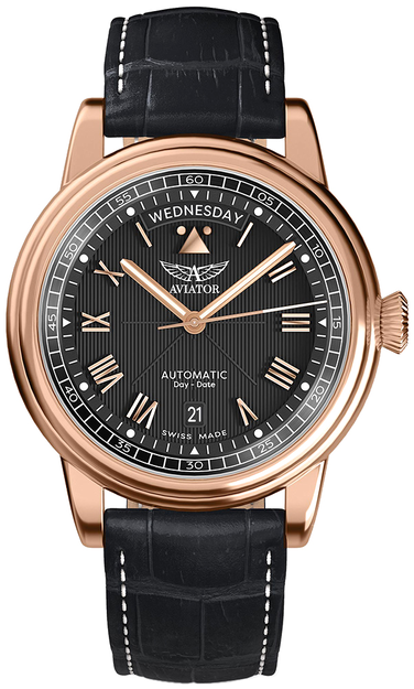 Zegarek Aviator Swiss Made V.3.35.2.275.4