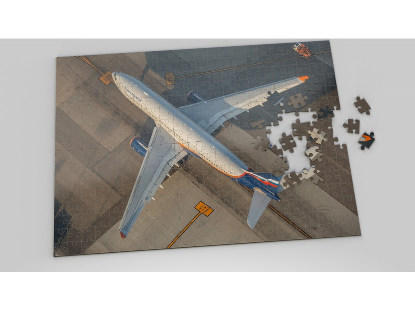 Foto-Luftfahrt-Puzzle Airbus A330 Aeroflot