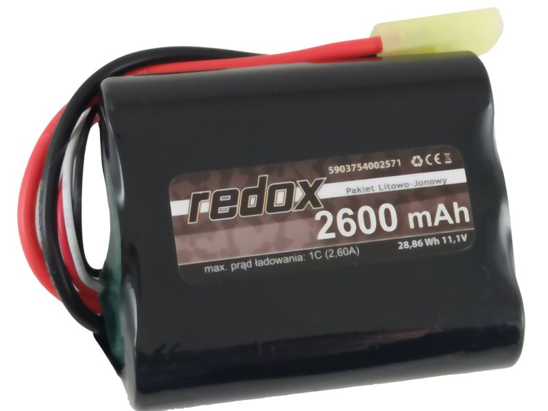 Redox ASG 2600 mAh 11,1V MINI TAMIYA (scalony) - pakiet Li-Ion