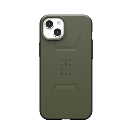 UAG Civilian Magsafe - obudowa ochronna do iPhone 15 Plus kompatybilna z MagSafe (olive)