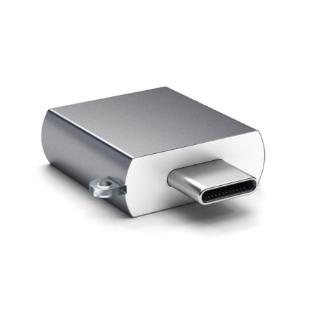 Satechi Aluminum Adapter - adapter USB-C - USB-A 3.0 (space gray)