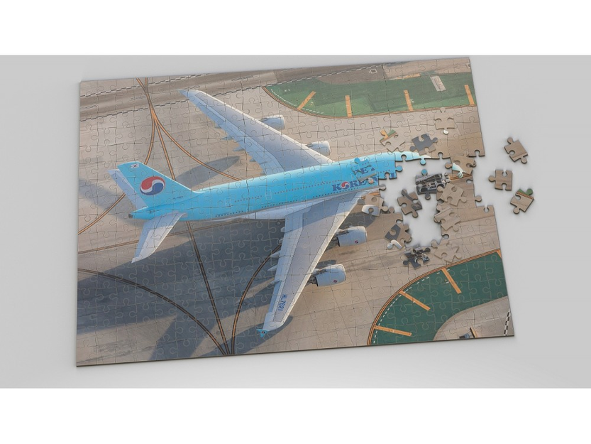 Foto-Luftfahrt-Puzzle Airbus A380 Korean Air