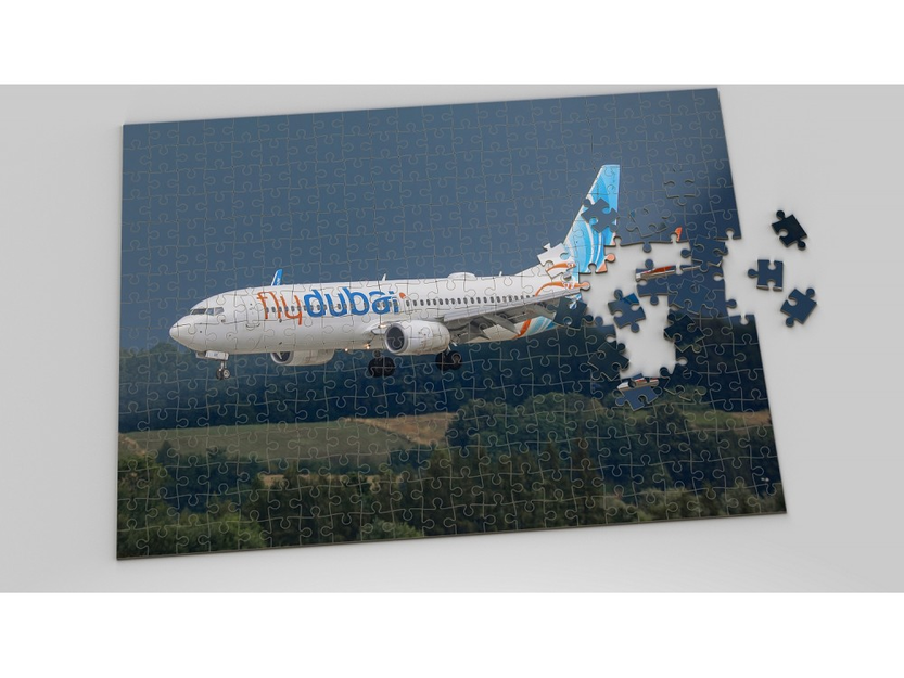 Foto Puzzle Lotnicze Boeing 737 Fly Dubai