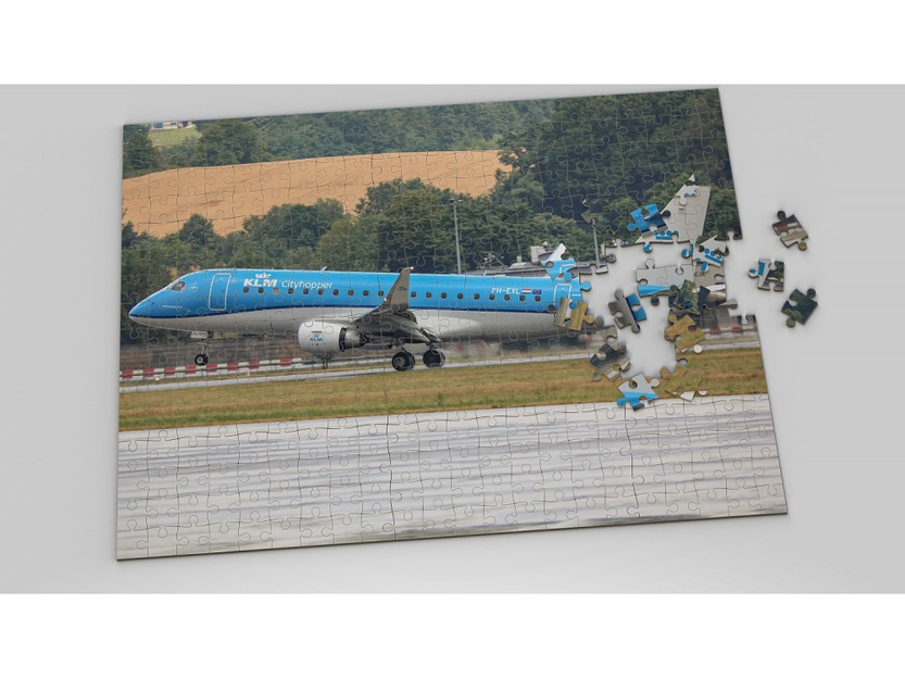 Foto Puzzle Lotnicze Embraer ERJ-175 KLM
