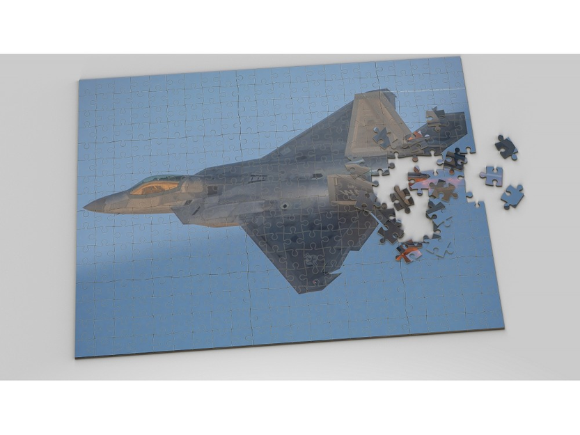 Foto-Luftfahrt-Puzzle F-22 Raptor