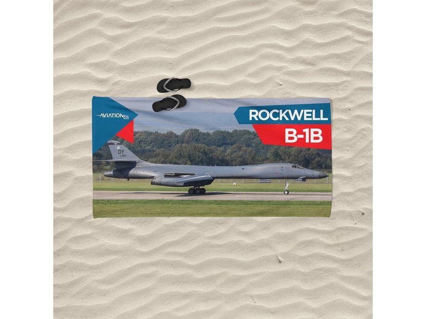 Strandtuch.    Rockwell B-1B Lancer