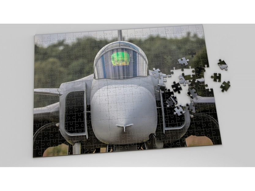 Foto-Luftfahrt-Puzzle JAS-39 Gripen