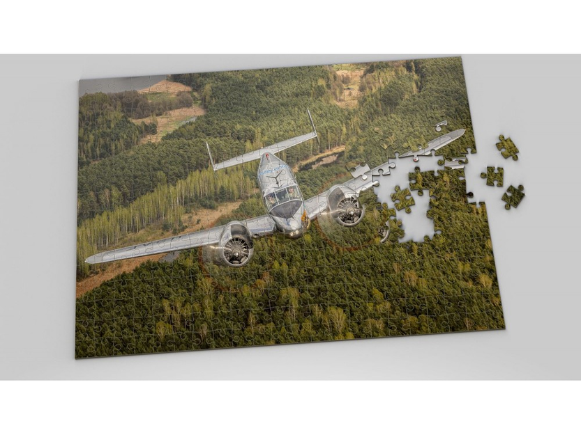Foto-Luftfahrt-Puzzle Beechcraft C-45H Expeditor