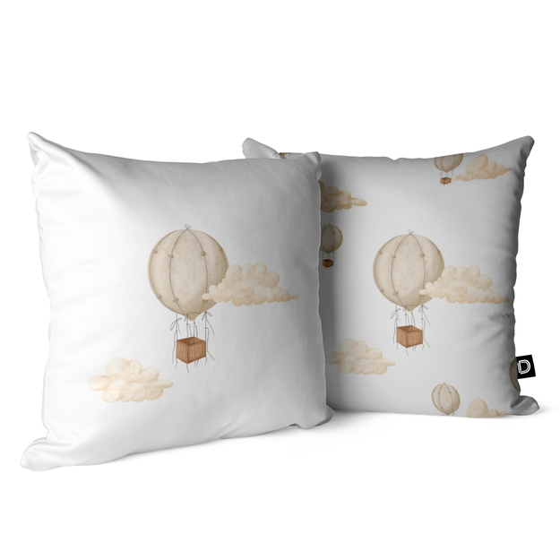 Children's Pillow OCEAN DREAM Design D128 | Balloons in Clouds