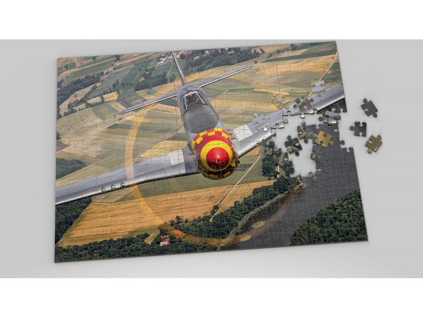 Foto-Luftfahrt-Puzzle P-51 Mustang