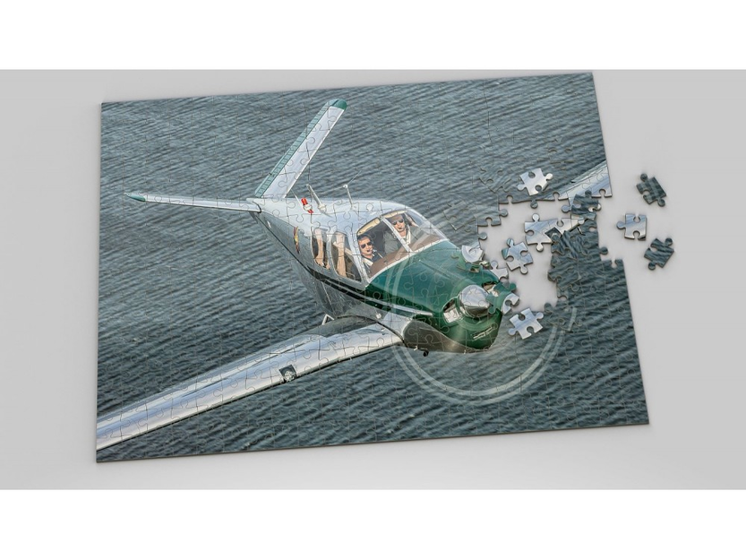 Foto-Luftfahrt-Puzzle Beechcraft Bonanza