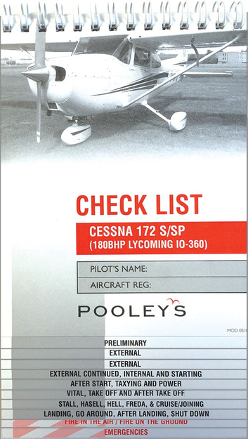 Cessna 172 SP Checklist Lista kontrolna samolotu