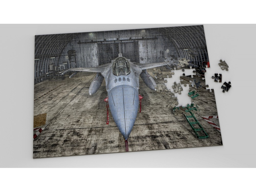 Foto-Luftfahrt-Puzzle F-16