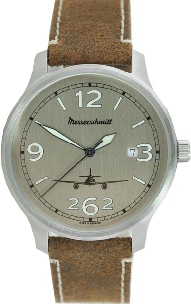Messerschmitt Męski zegarek lotniczy ME-42-ALU-L