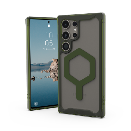 UAG Plyo Pro Magnet - obudowa ochronna do Samsung Galaxy S24 Ultra 5G z wbudowanym modułem magnetycznym (ice-olive)