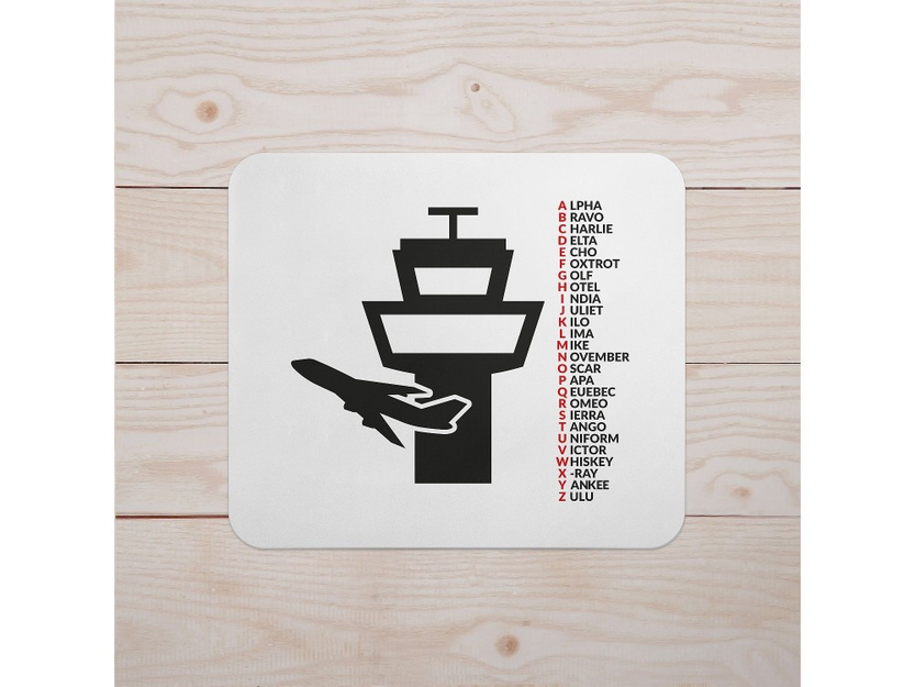 Mouse pad Alfabet ICAO