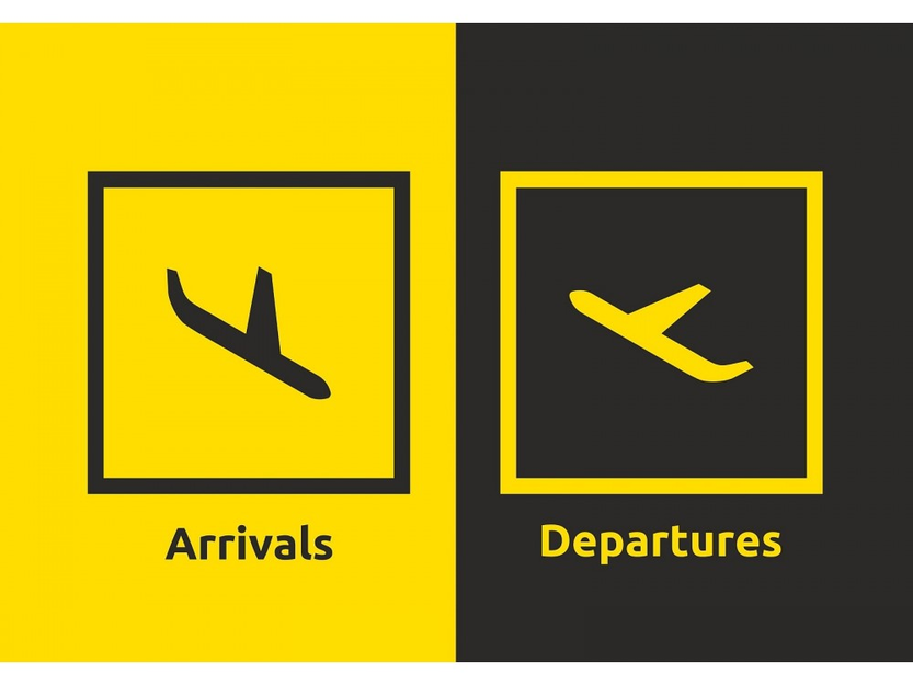 Doormat arrivals departures