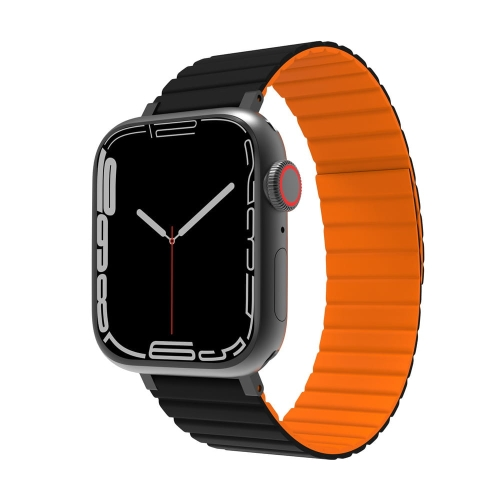JCPal FlexForm Apple Watch Band for Black/Orange (38/40/41mm)