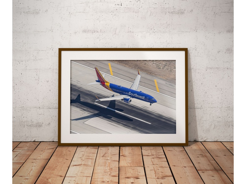 Poster Boeing 737 Southwest