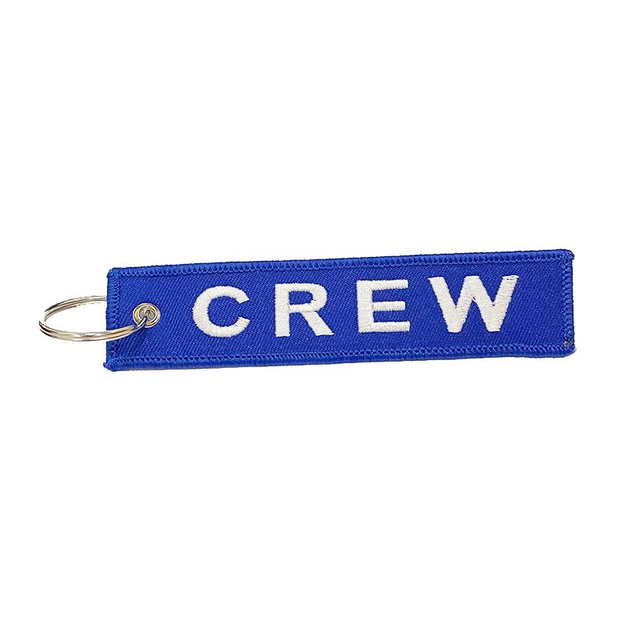 Key ring - keychain - CREW - niebieski