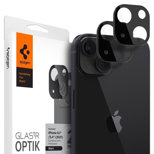 OSŁONA APARATU SPIGEN OPTIK.TR CAMERA PROTECTOR 2-PACK IPHONE 13 MINI / 13 BLACK