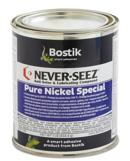 NSN-165 LUBRICANT NEVER SEEZ PURE NICKEL SPECIAL, CAN 1 LB //BAC-5008 & MIL-A-907 & MSRR9409