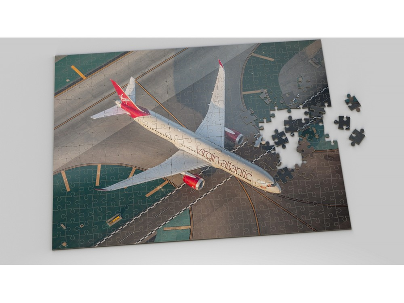 Foto-Luftfahrt-Puzzle Boeing 787 Virgin Atlantic