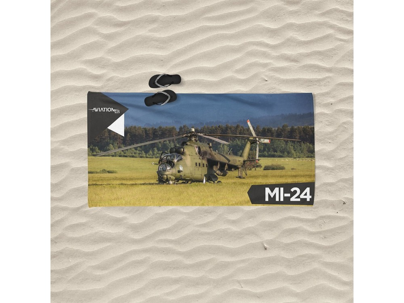 Strandtuch.  Mi-24