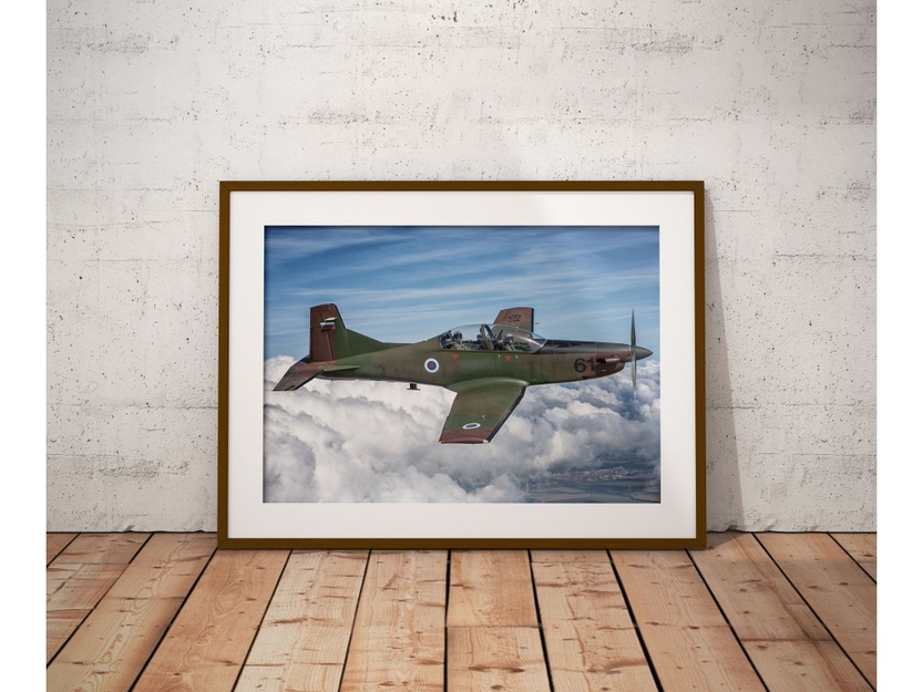 Plakat Pilatus PC-9