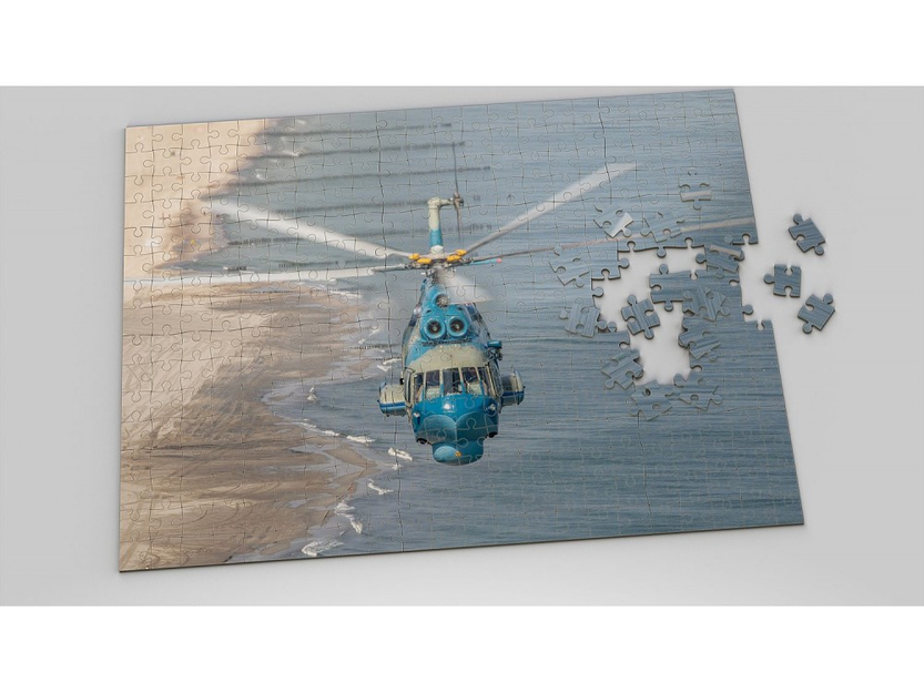 Foto-Luftfahrt-Puzzle Mi-14